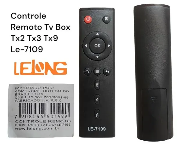 Controle Remoto Para Conversor Android Tv Le-7109