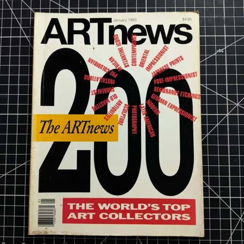 Revista ARTnews - Janeiro 1993