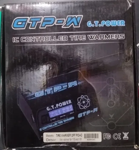 Aquecedor de pneus R/C controlado por IC GT POWER RC Model Car GTP-W AC740
