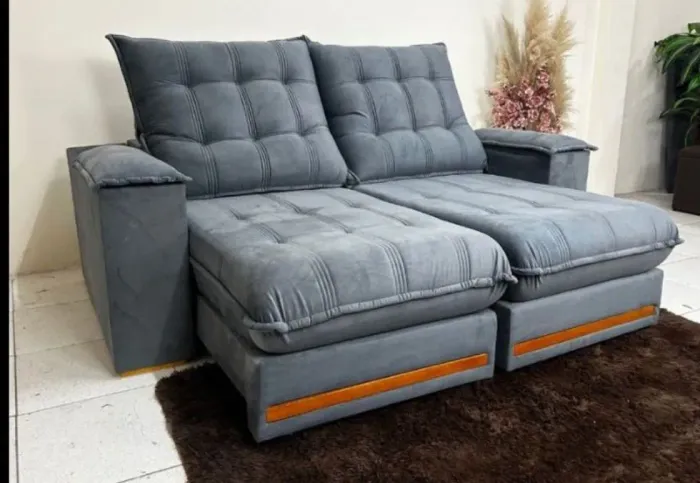 Sofá retrátil reclinável 2,50 D33 Thor