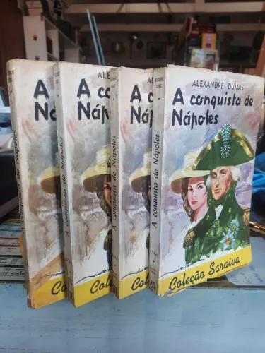 Coleção 4 volumes Alexandre Dumas 1967 **leia a descrição**