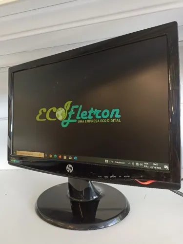 Monitor Hp/LG 18.5 Polegadas Widescreen VGA Acompanha Fonte de Alimentação