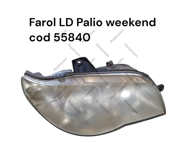 Farol Lado Direito Palio pitbull Cod 55840 Direito/passageiro