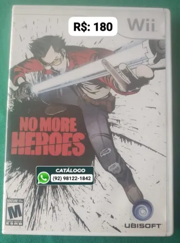 No More Heroes = R$: 180