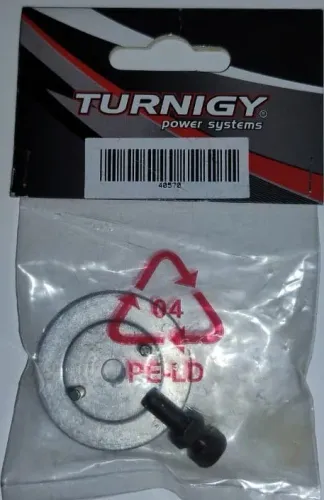 Flywheel 2 sapatas Turnigy 48572 04, novo, ideal para carros 1/10 modelismo.