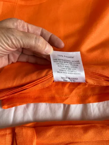 02 jogos lençol solteiro poliéster roxo e laranja