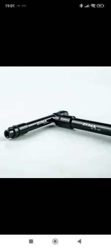 Eixo adaptador dianteiro ZRace cubos QR 15x100mm bike Specialized Trek Sense top