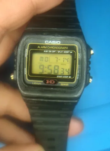 Casio DW 270 HD série dourado - Original e revisado