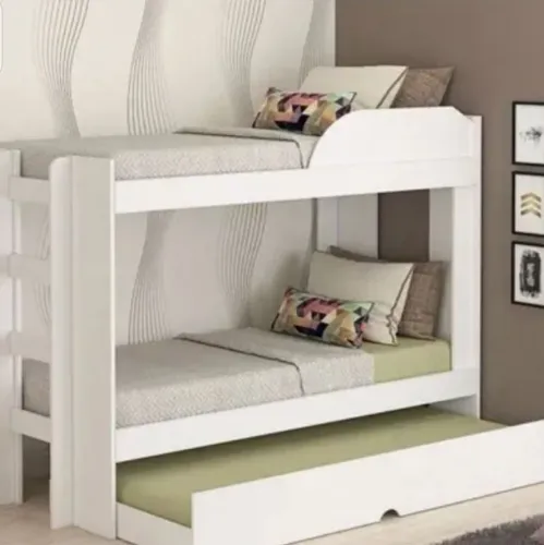 TRELICHE BRANCA+ 1 COLCHÃO 