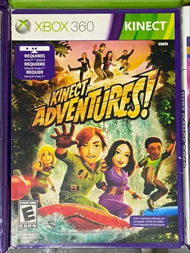 Jogo Kinect Adventures - Mídia Física Original Xbox 360