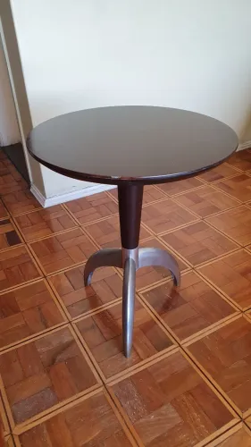 Mesa Lateral Retrô de Madeira Maciça - SUPER OFERTA