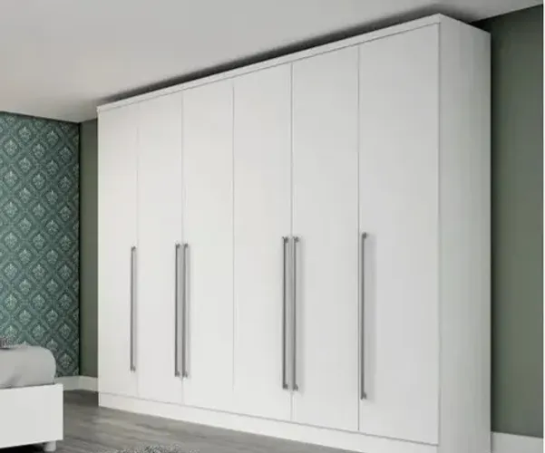 Guarda Roupa Casal 6 Portas 8 Gavetas DIVIDIMOS EM ATÉ 10X SEM JUROS