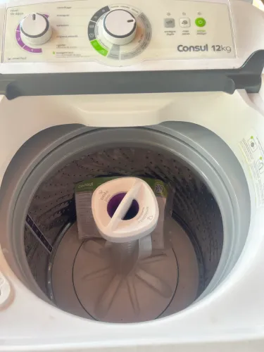 Máquina de lavar roupa cônsul 12 kg Lavadora de roupa cesto inox