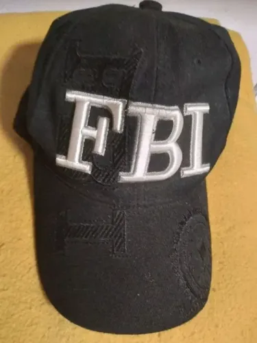 boné fbi americano original, tamanho regulável