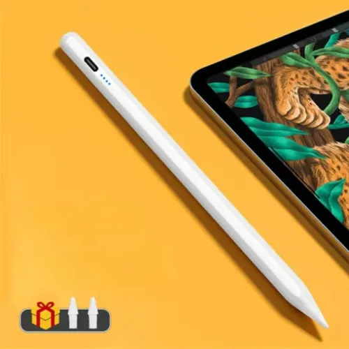 Caneta para iPad Pro Air Mini Com Sensor Inclinação Rejeição de Palma Tablet Apple Pencil