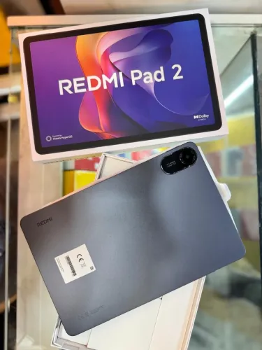 Redmi Pad 2Wi-Fi 128GB com 4GB Verde, preto e lilás