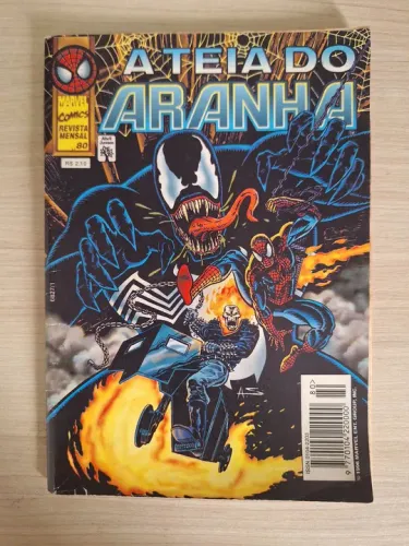 A Historia em Quadrinhos Homem Aranha Teia do Aranha #80 - Marvel Comics 1996 Venom