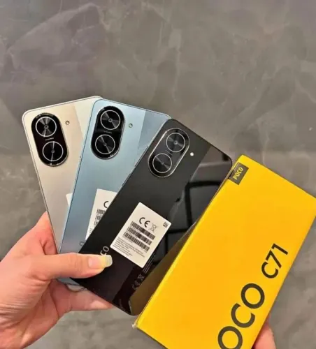Celular Xiaomi Poco C71 128Gb/04Gb RAM Novo Garantia Capa Pelicula Entregamos