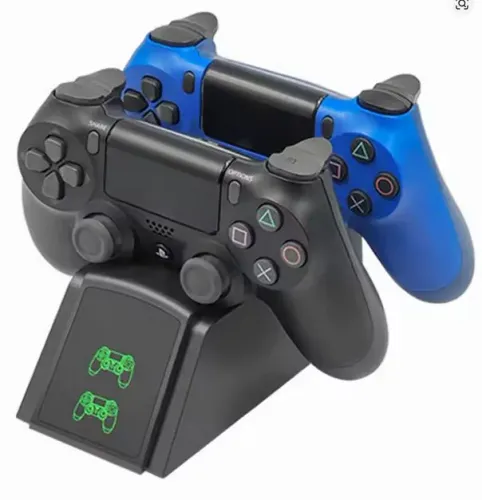 ? Dock Station Carregador Duplo Rápido para PS4 / PS4 Slim / PS4 Pro - JOMAA ?