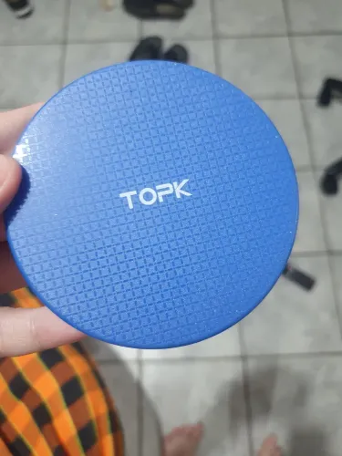 Carregador Portátil TOPK por indução