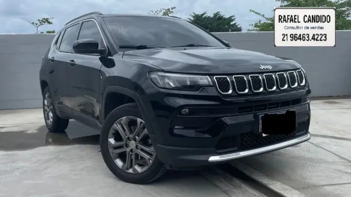 COMPASS LONGITUDE 1.3 TURBO 2023 - LOJA JEEP *CHAMA NO ZAP*