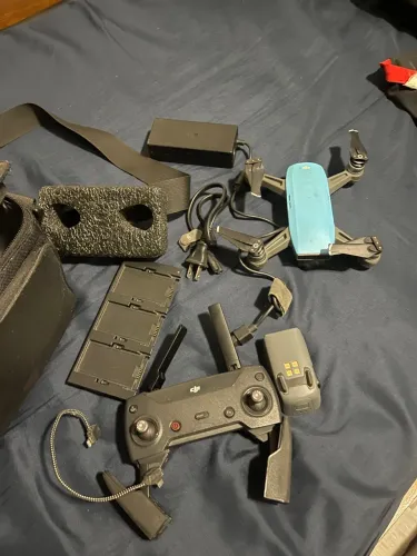 DRONE DJI SPARK 4K FLY MORE COMBO AZUL + 2 BATERIAS