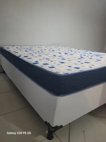 Cama Box com Colchão ORTOBOM D 33 $$750