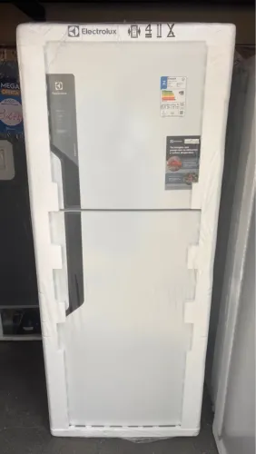 Geladeira Electrolux Duplex Nova 431 litros com autosenser economia de energia 