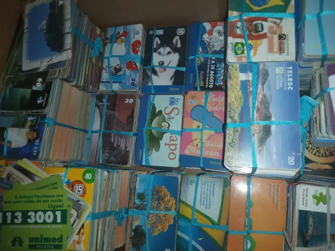 Lote de mil cartões 