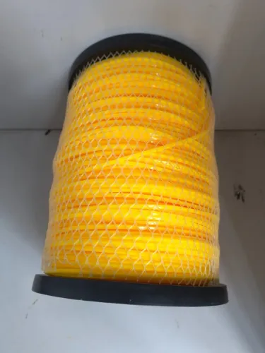 Bobina Fio de Nylon para Rocadeira 3mm Quadrado 2kg