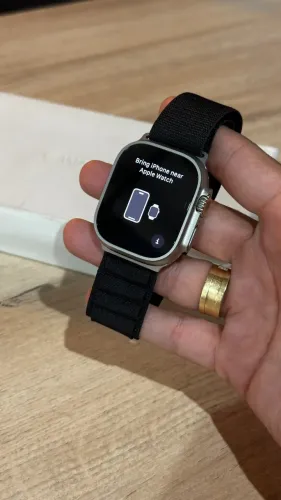 Apple Watch Ultra 49mm Cellular 4G + GPS - Saúde da bateria 90%! Com 90 dias de garantia!