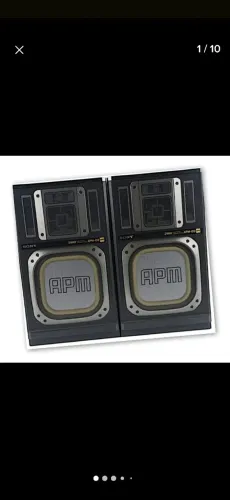 Caixas De Som Sony Apm-d5 Lindas !