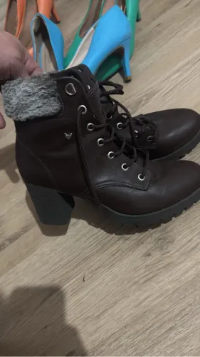 Bota Feminina Coturno Mississipi - Q7833 CAFÉ