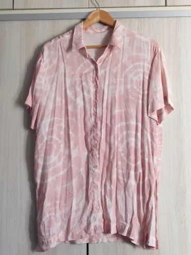 Camisa Rosa Tie Dye