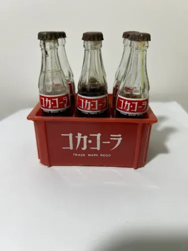 Mini Garrafinhas Coca Cola Japão Garrafa 