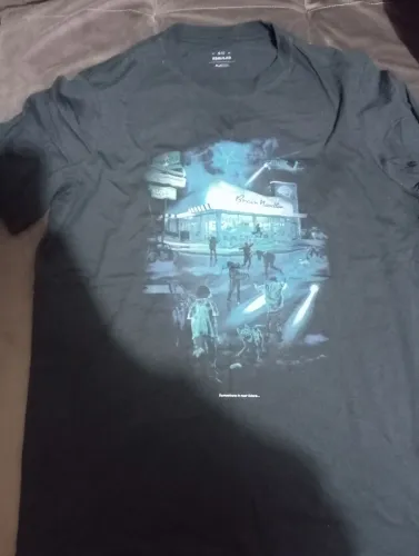 Camiseta Zumbis - G - BLUE Steel