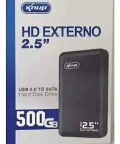 Hd Portátil Externo Usb 2.5 500gb USB 3.0