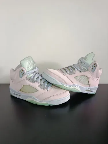 Tênis air Jordan 5 retro regal pink
