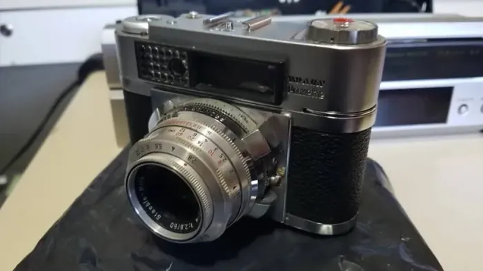 Máquina fotográfica filme 35mm - Braun paxette