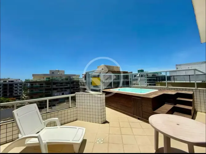 Cobertura duplex na Praia do Forte, 3 quartos, 160 m², Cabo Frio/RJ codigo: 82689