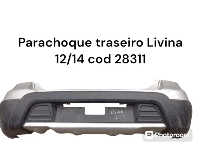 Parachoque traseiro Livina