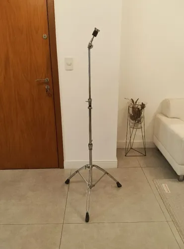 ## Estante de pratos reta para bateria Mapex Vênus (Art Alv), anos 2000, excelente!!!