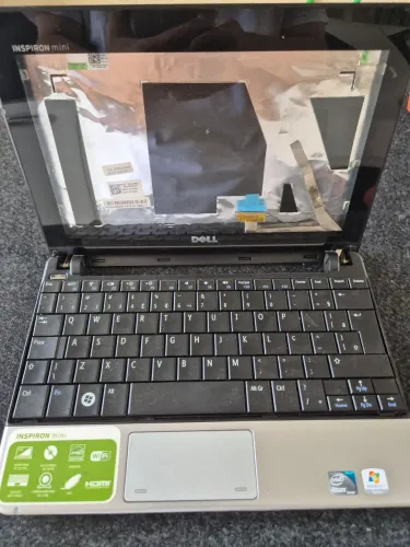 Carcaça inspiron  mini 10 com teclado