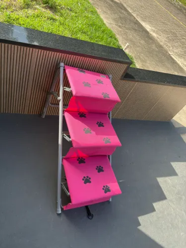 Escada e rampa para cachorro