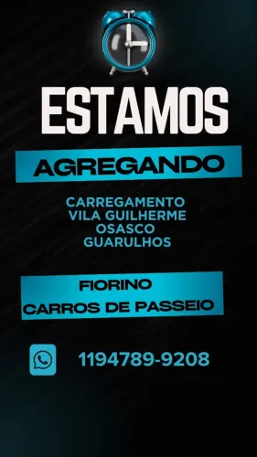 agrega-se carros de passeio e Fiorino 