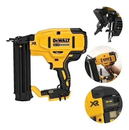 PINADOR DEWALT 18GA BRUSHLESS 20V VERSAO SOLO MAX XR LI-ION