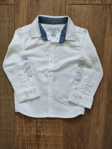Camisa Branca Primark - 18 Meses