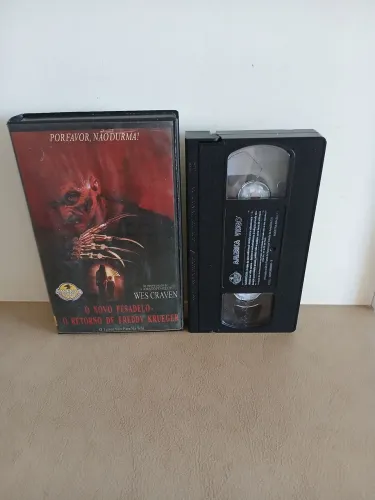 VHS A Hora do Pesadelo 7 - O Retorno de Freddy Krueger 
