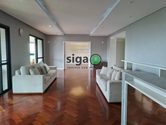 Apartamento disponível para locação - 400m²- 4 suítes - 5 vagas - Depósito privativo