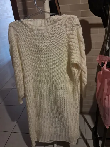 Casaco tricô plus size